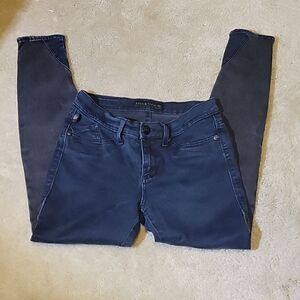 Size 6, ROCK & REPUBLIC two-tone denim jeans